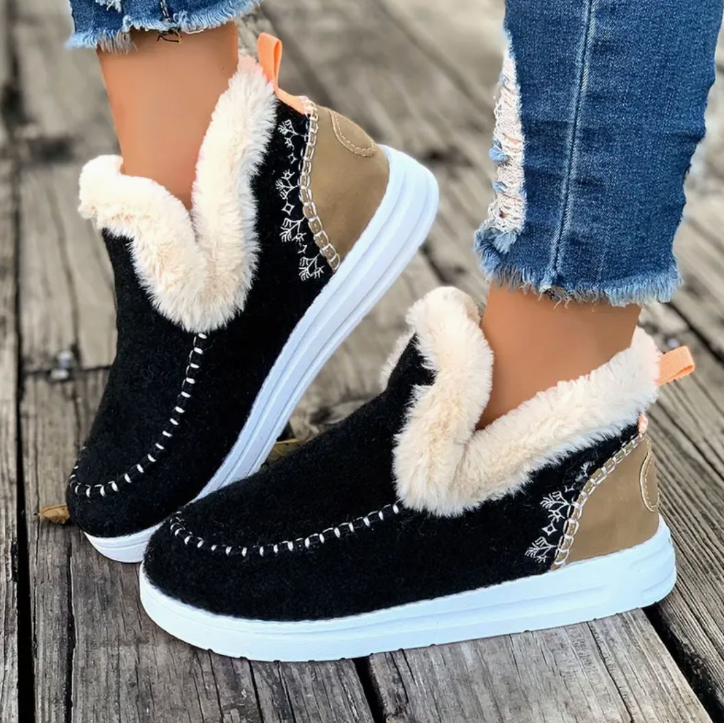 Comelyy Winter Fleece Lining Women Boots