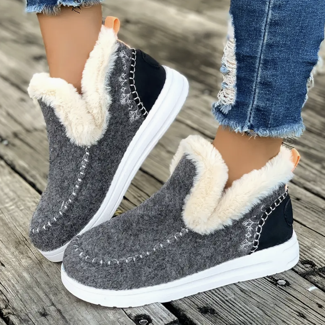 Comelyy Winter Fleece Lining Women Boots