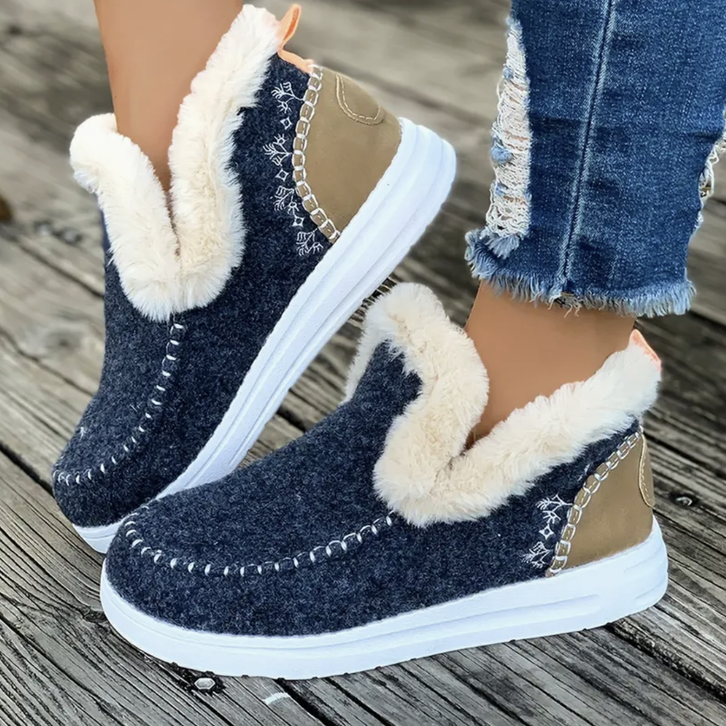 Comelyy Winter Fleece Lining Women Boots