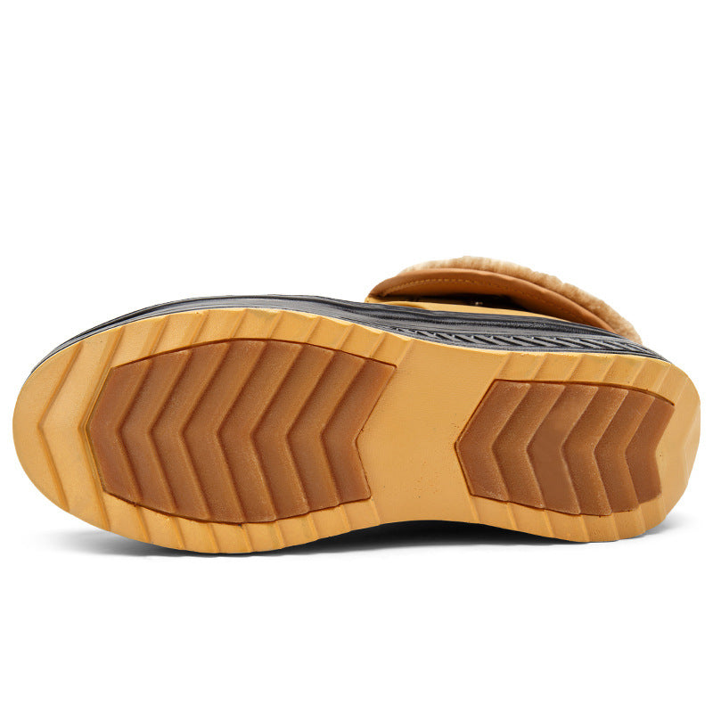 Comelyy Womens Plush Rocking Cotton Boots