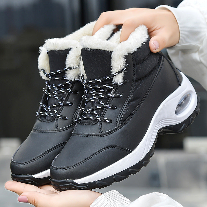 Comelyy Winter Air Cushion Thick Soled Rocking Shoes