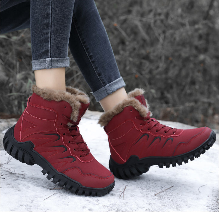 Comelyy High Top Daily Leisure Thick Soled Boots