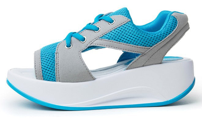 Comelyy Thick Soled Fish Mouth Sandals