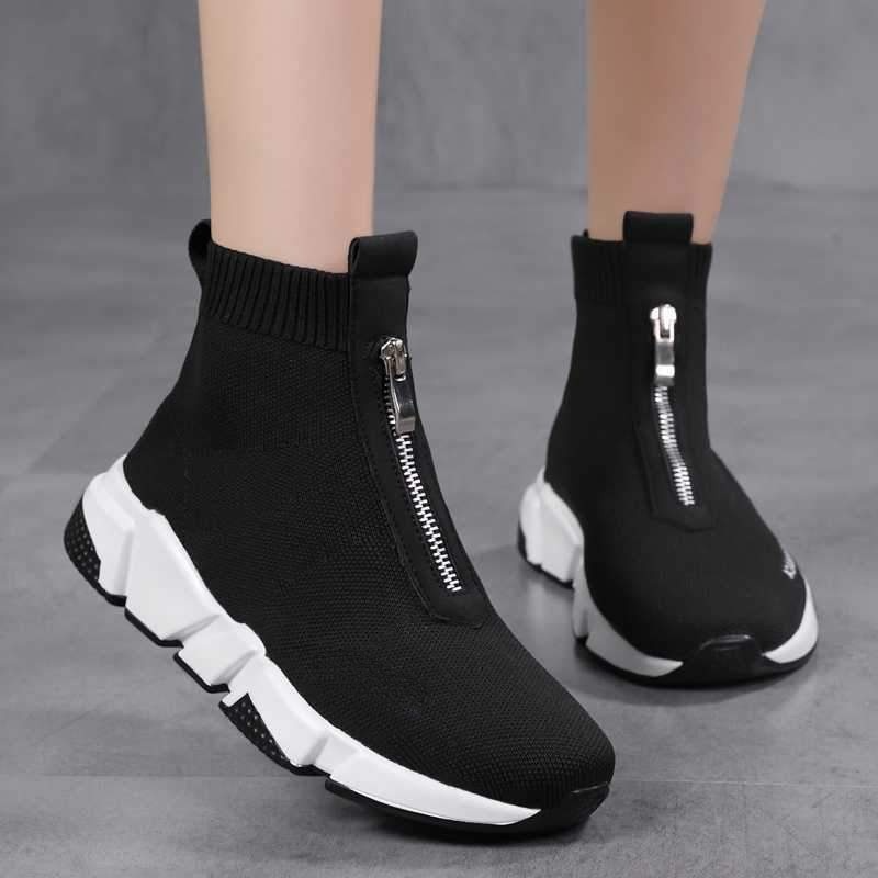 Comelyy Womens Leisure Socks Boots