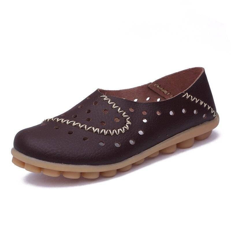 Azzy Genuine Orthopedic Comfy Leather Loafer
