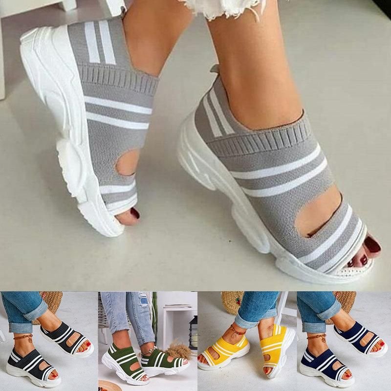 Casual Women Wedge Comfy Fit All Width Foot Sandals