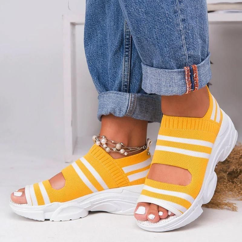 Casual Women Wedge Comfy Fit All Width Foot Sandals