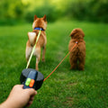 DuoGlide™ No-Tangle Dual Dog Lead for Two Dogs