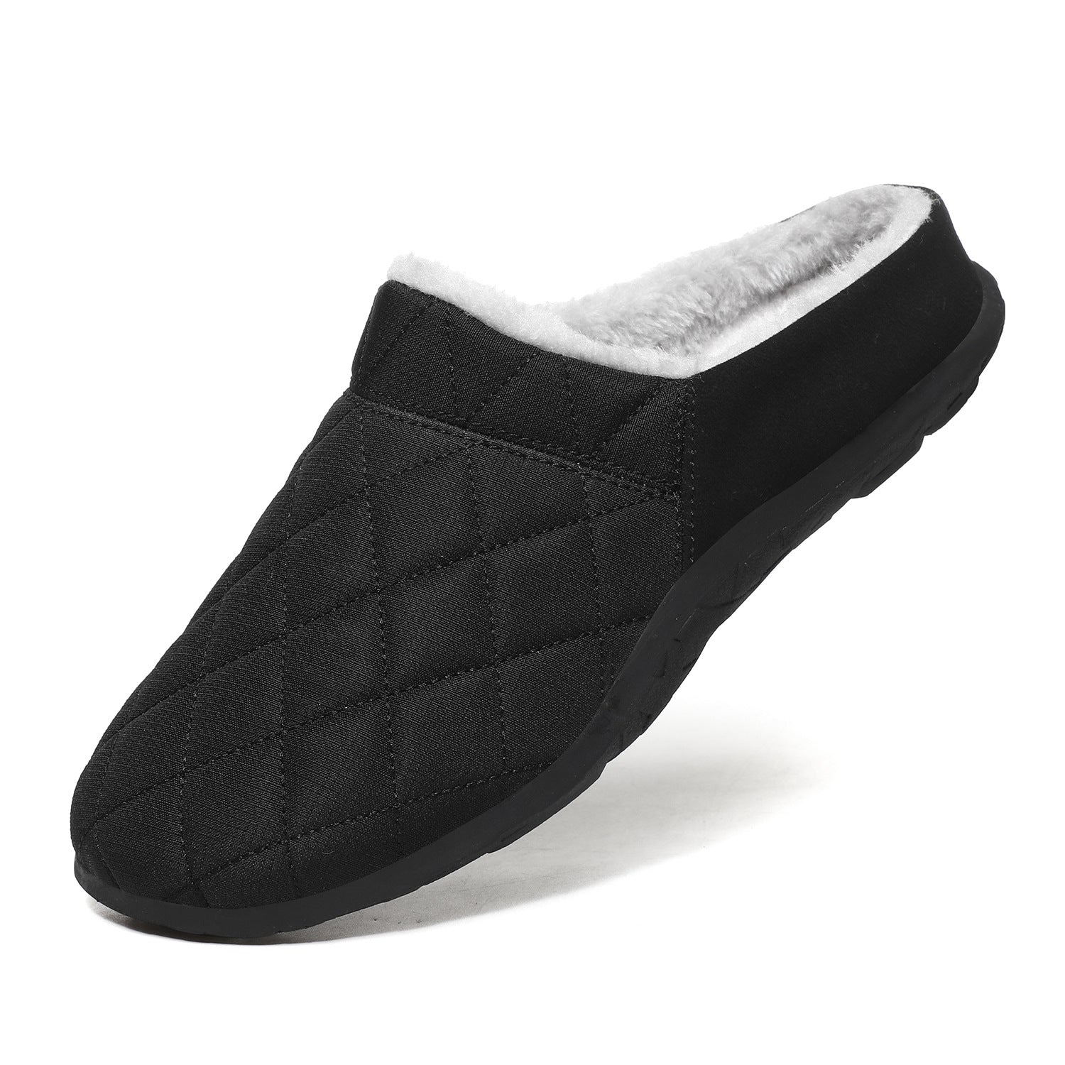 Comelyy Cotton Slippers Indoor One Pedal Lazy Shoes