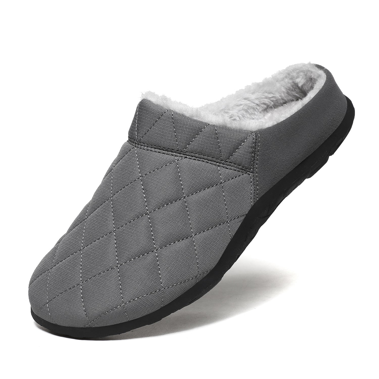 Comelyy Cotton Slippers Indoor One Pedal Lazy Shoes