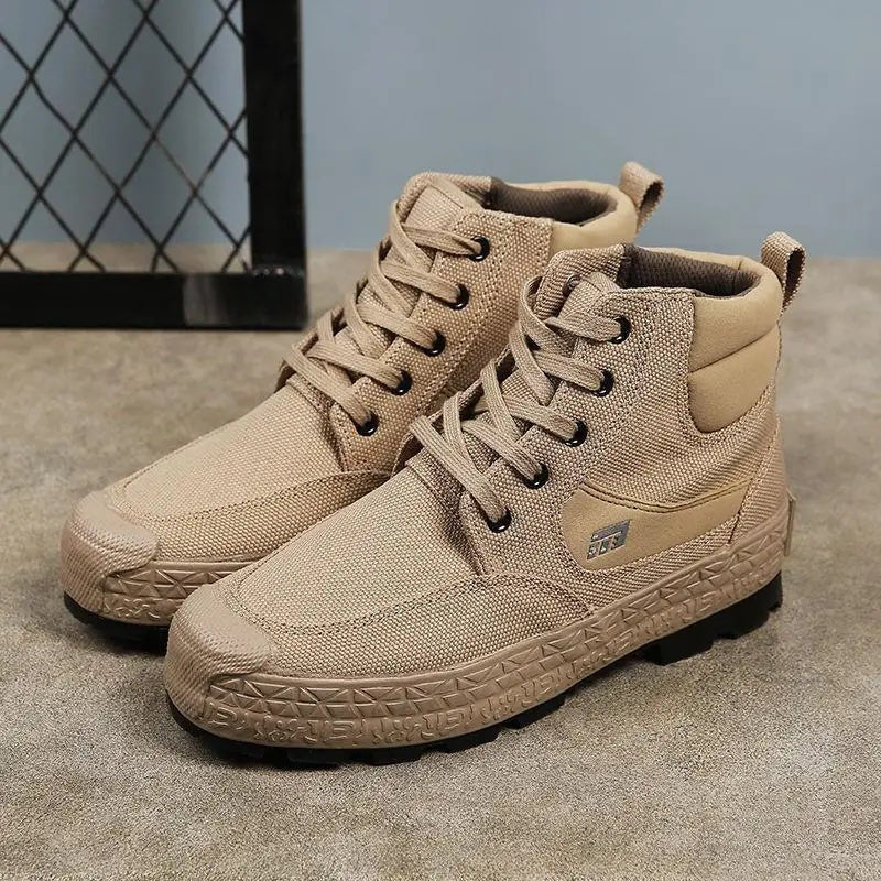 Footnity Men S Anti Slip Waterproof Work Boots