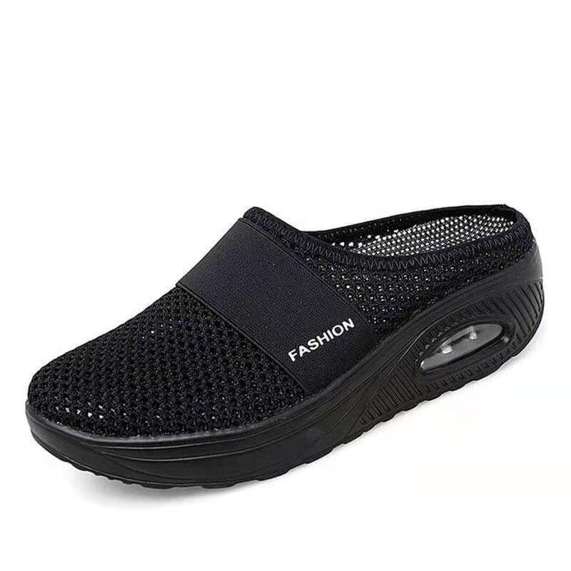 Air Cushioned Slip On Walking Shoes