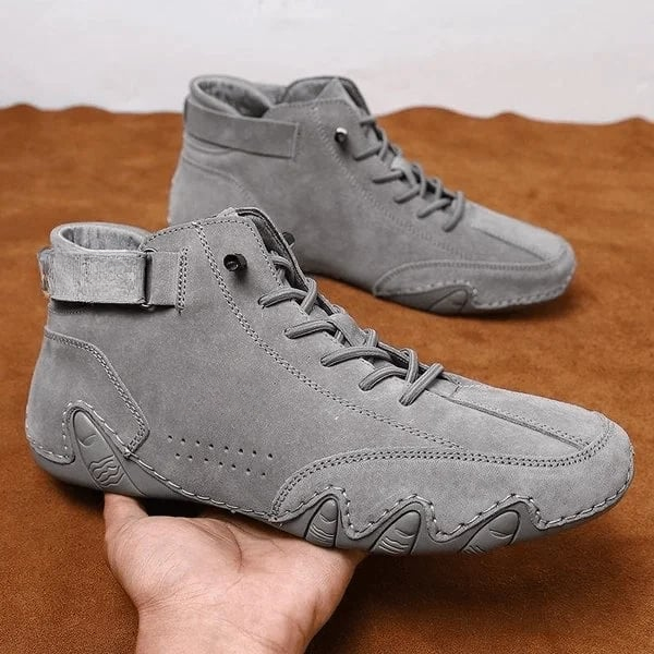 Footnity Suedecraft High Boots Italian Elegance Everyday Comfort