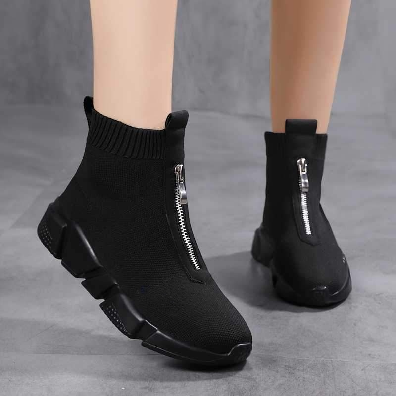 Comelyy Womens Leisure Socks Boots