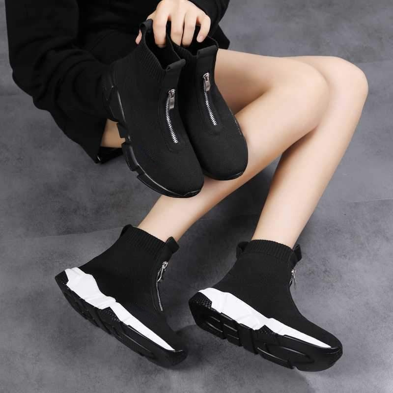 Comelyy Womens Leisure Socks Boots