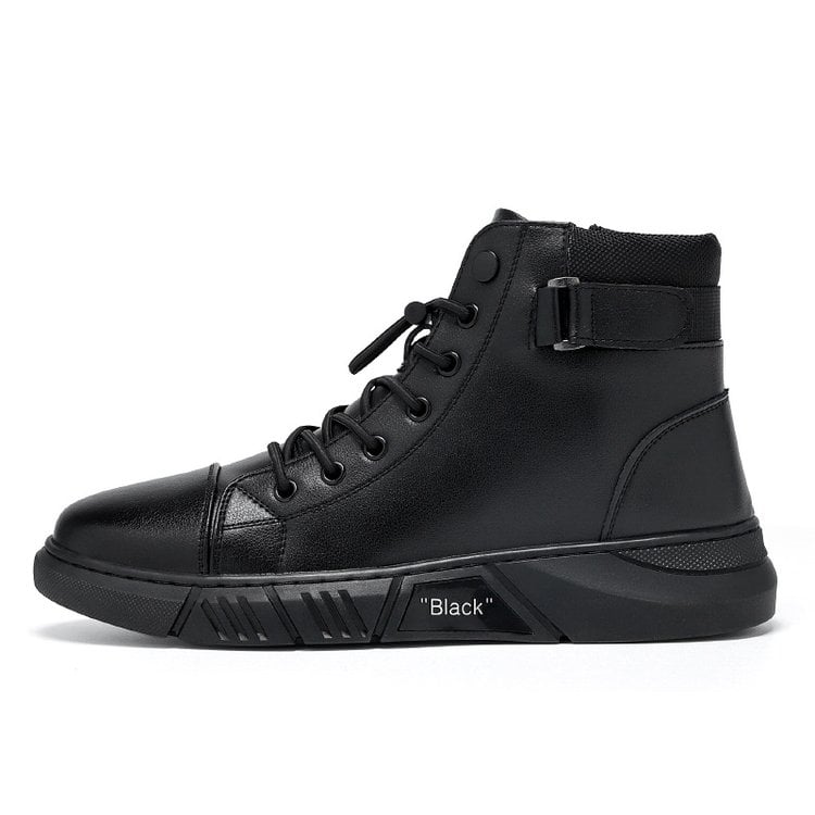 Stridesure Men S Leather Ankle Boots