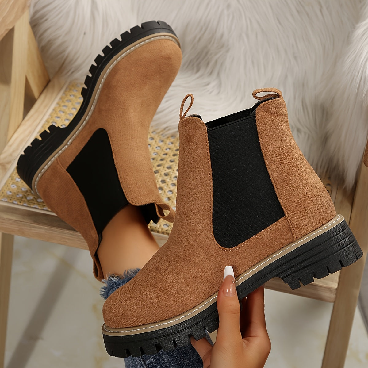 Footnity™ Orthopedic Winter Ankle Boots – Style Meets Pain-Free Comfort