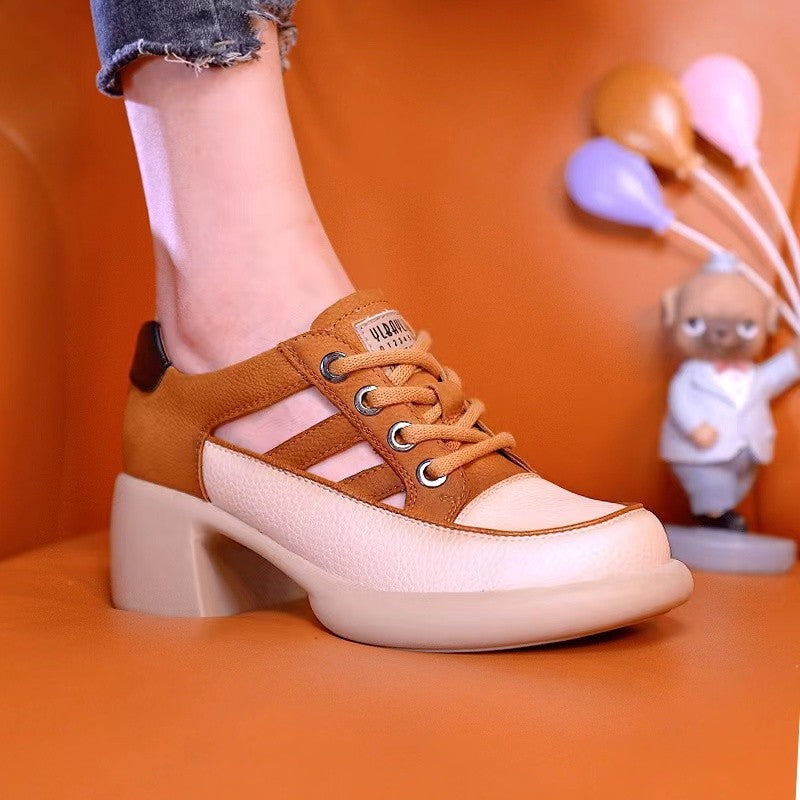 Confident Steps™ | Breathable Heeled Sneakers