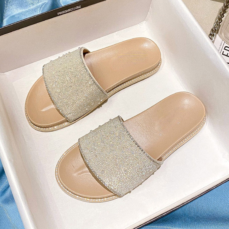 Comelyy Glitter Fashion Bling Slippers