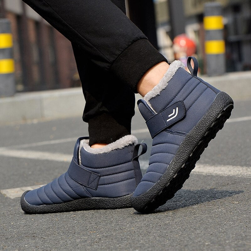 Comelyy Lightweight Winter Shoes Warm Plush Snow Boots