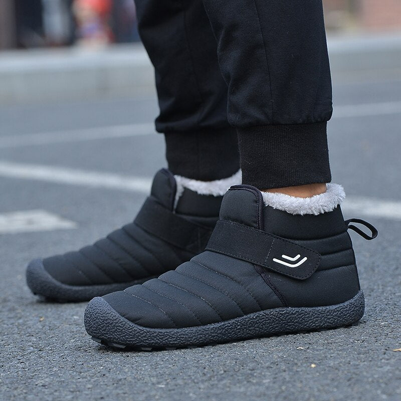 Comelyy Lightweight Winter Shoes Warm Plush Snow Boots