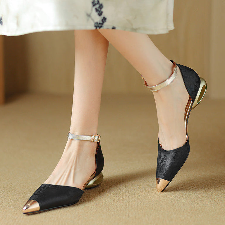 Alexia Genuine Leather Heels