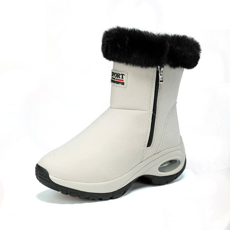 Comelyy 2021 Winter Thick Bottom Snow Boots