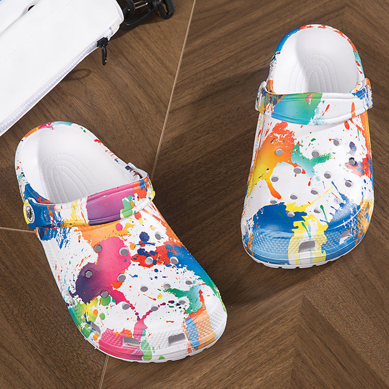 Comelyy Mens And Womens Garden Sandals Couples Crocs