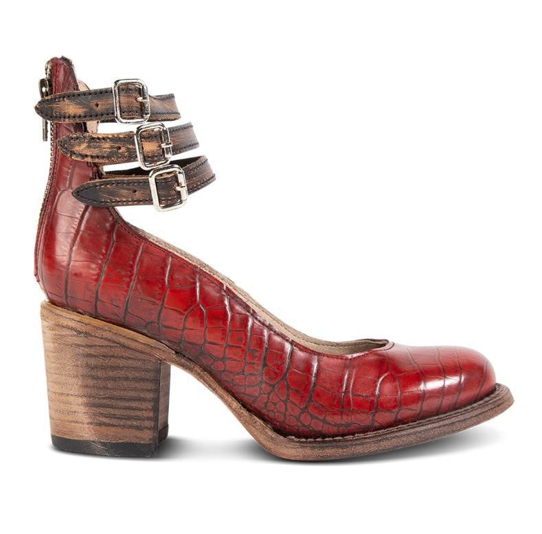 Comelyy Womens Thick Heel Sandals Buckle Pointed Toe Sandals