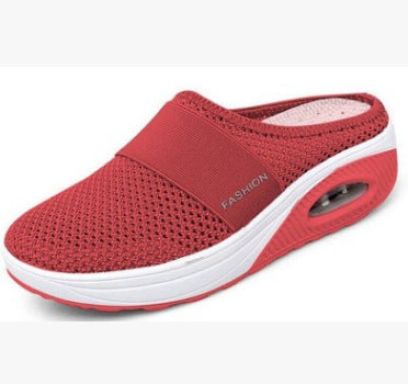 Air Cushioned Slip On Walking Shoes