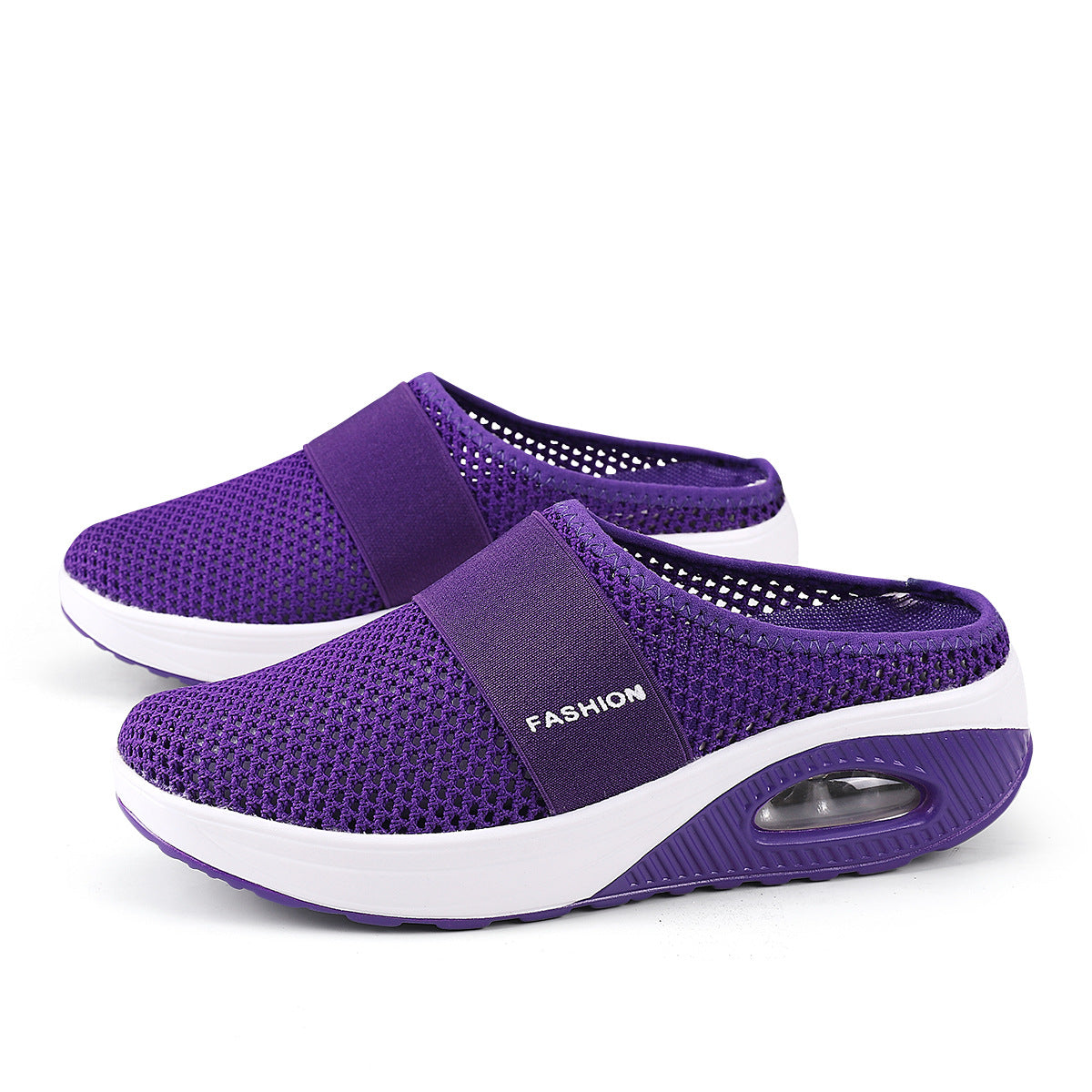 Air Cushioned Slip On Walking Shoes