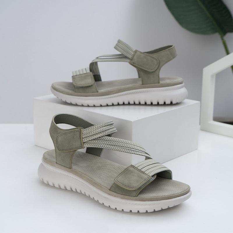 Comelyy Sloping Heel And Non Slip Soft Sole Women Sandals