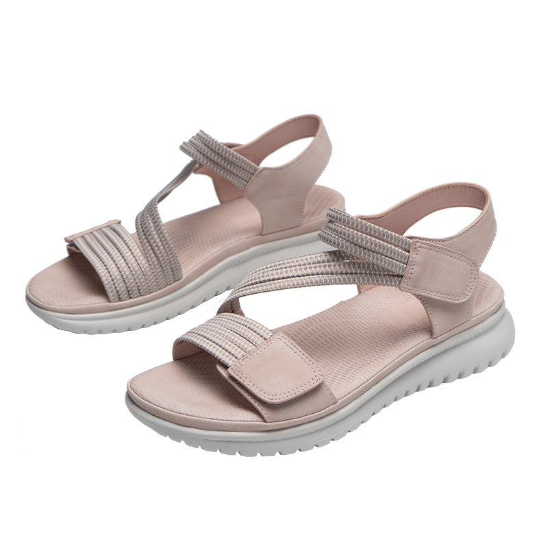 Comelyy Sloping Heel And Non Slip Soft Sole Women Sandals