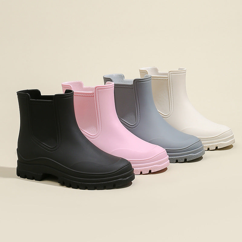 Comelyy Womens All Match Rain Boots