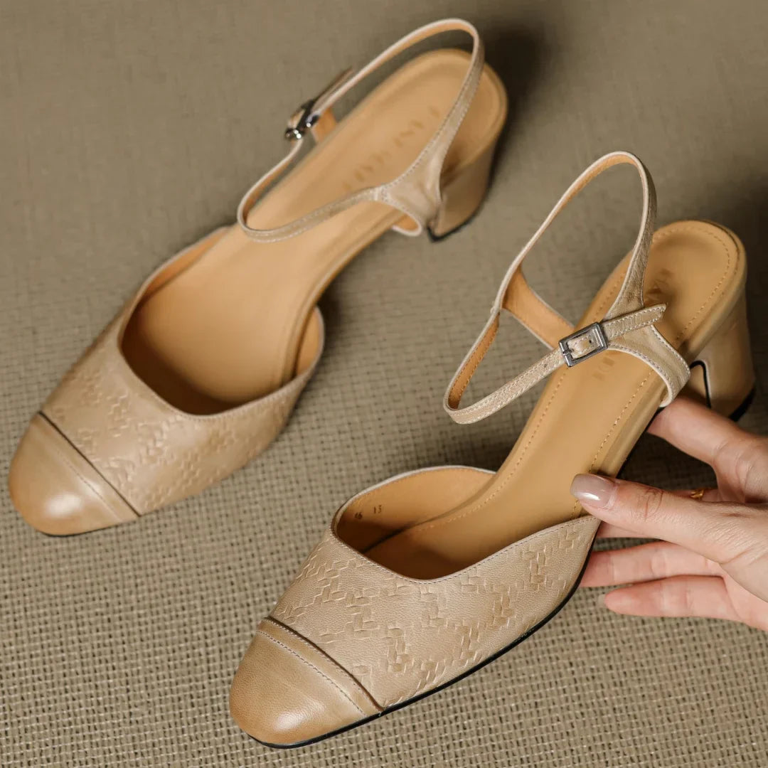 Valery Genuine Leather Pumps