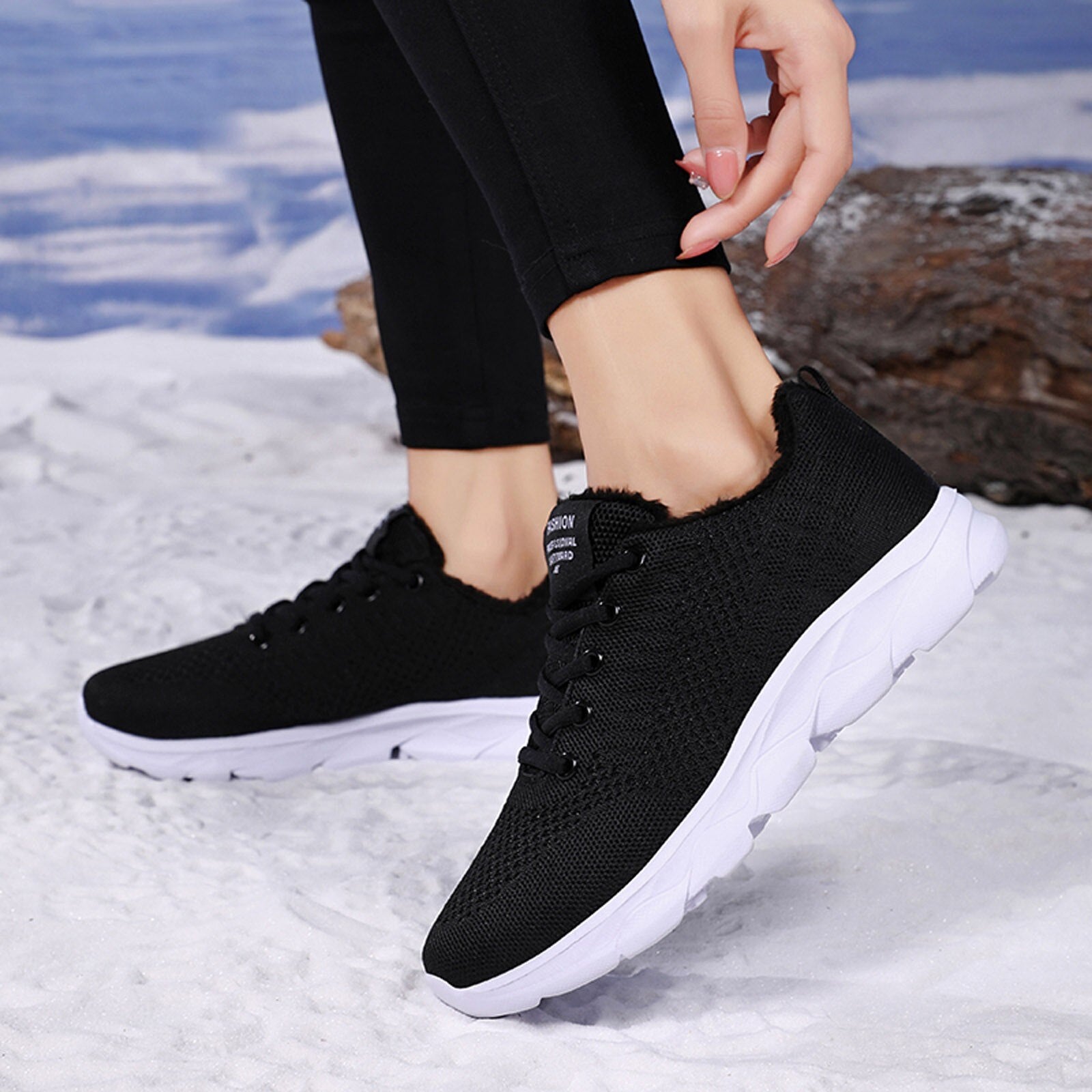 Comelyy Runing Up Warm Breathable Sneakers