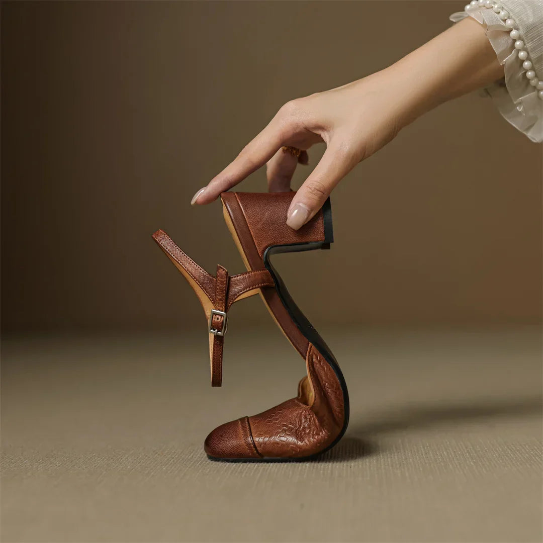 Valery Genuine Leather Pumps
