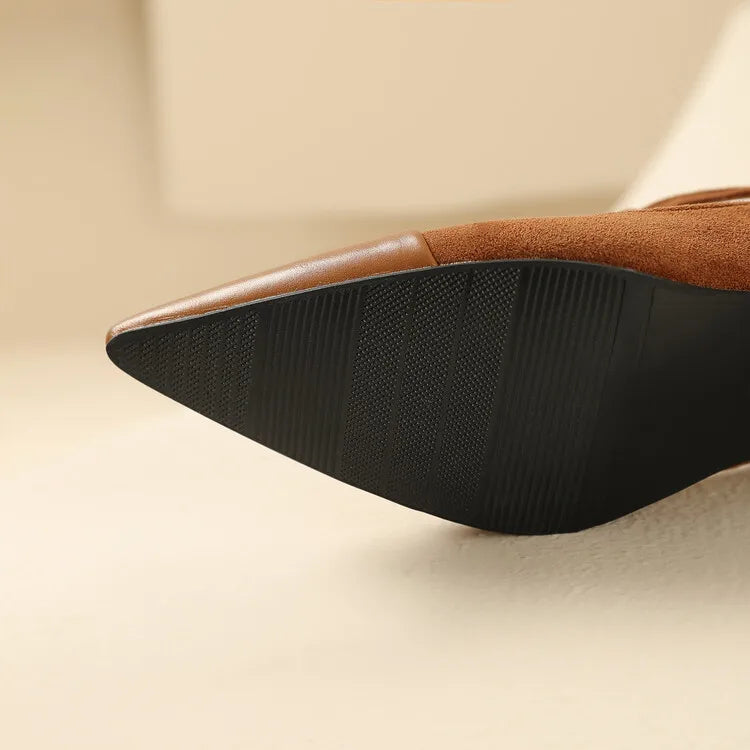 Vistra Leather Heels