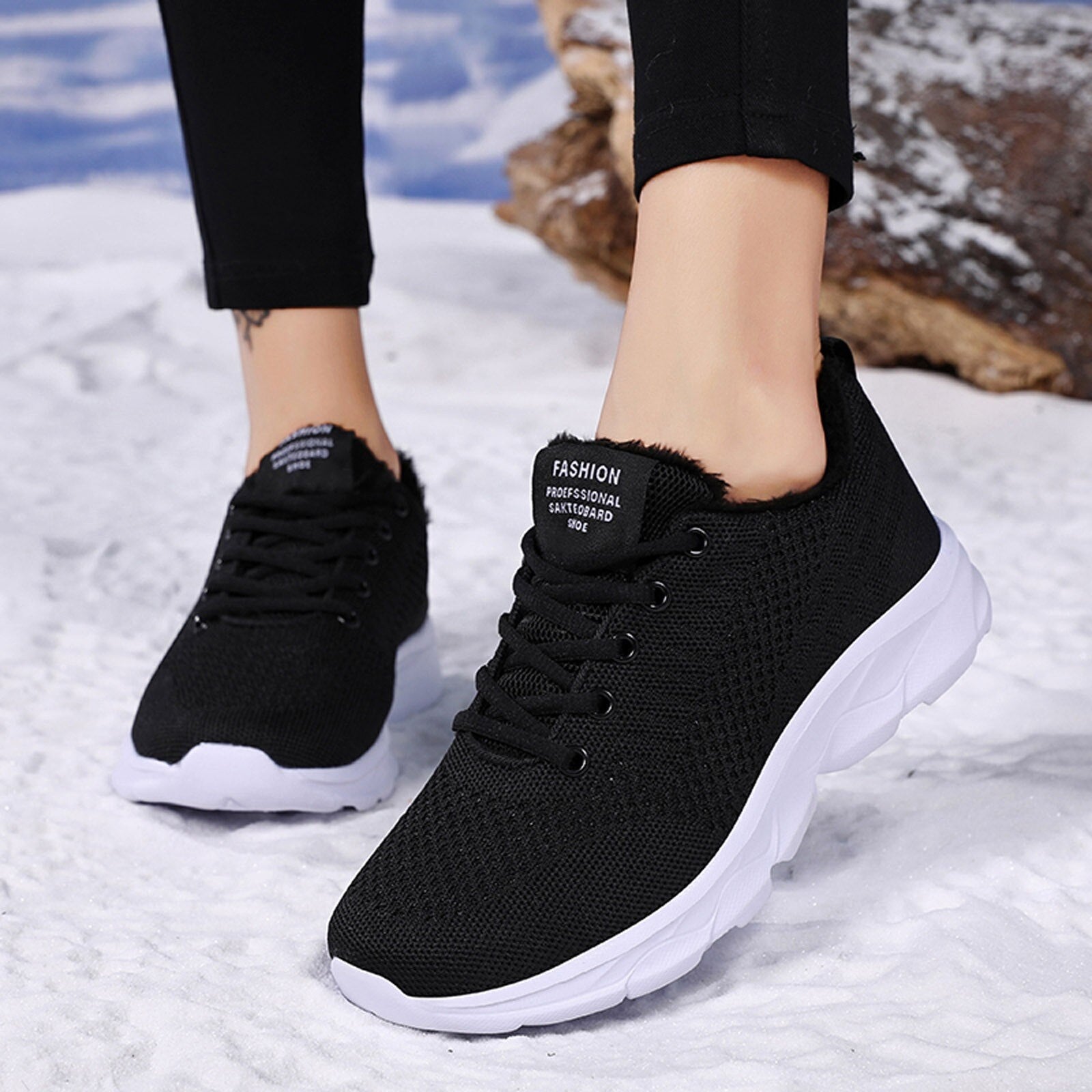 Comelyy Runing Up Warm Breathable Sneakers