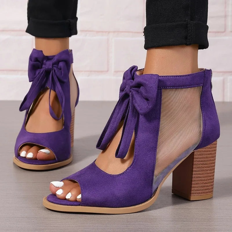 CharmBow™ Women’s Chunky Heel Sandals