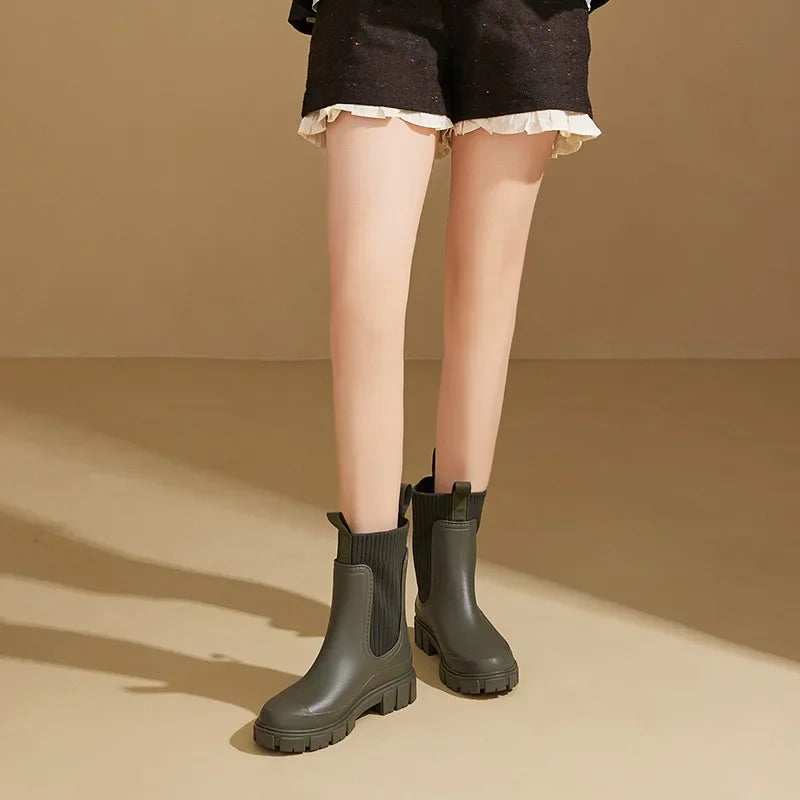 AquaStep™ Waterproof Mid-Calf Comfort Boots