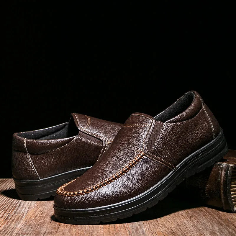 Soft Leather Casual Loafers