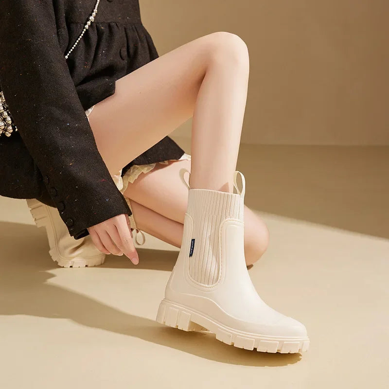 AquaStep™ Waterproof Mid-Calf Comfort Boots