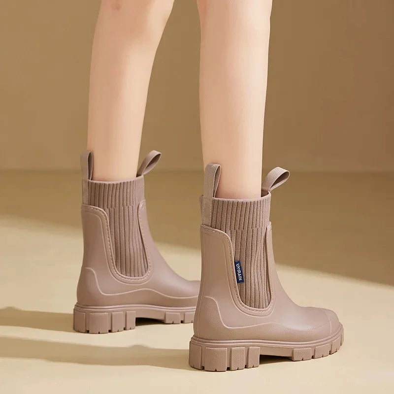 AquaStep™ Waterproof Mid-Calf Comfort Boots