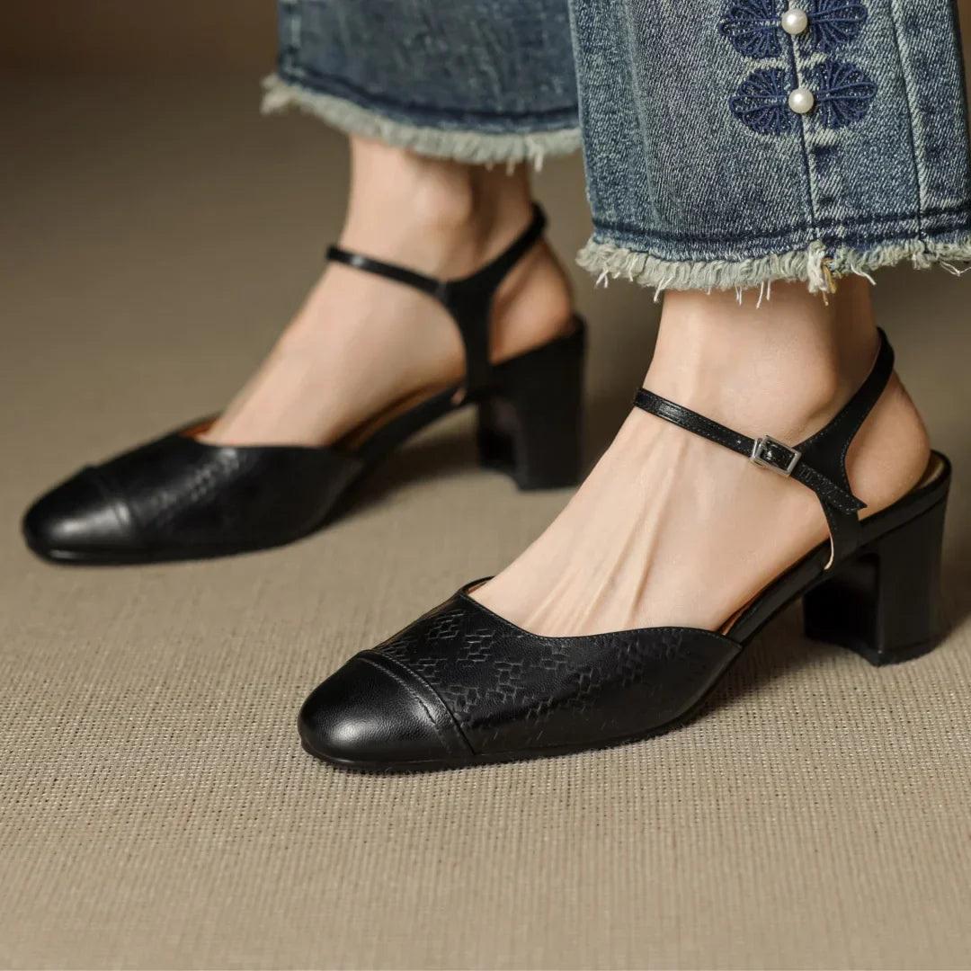 Valery Genuine Leather Pumps