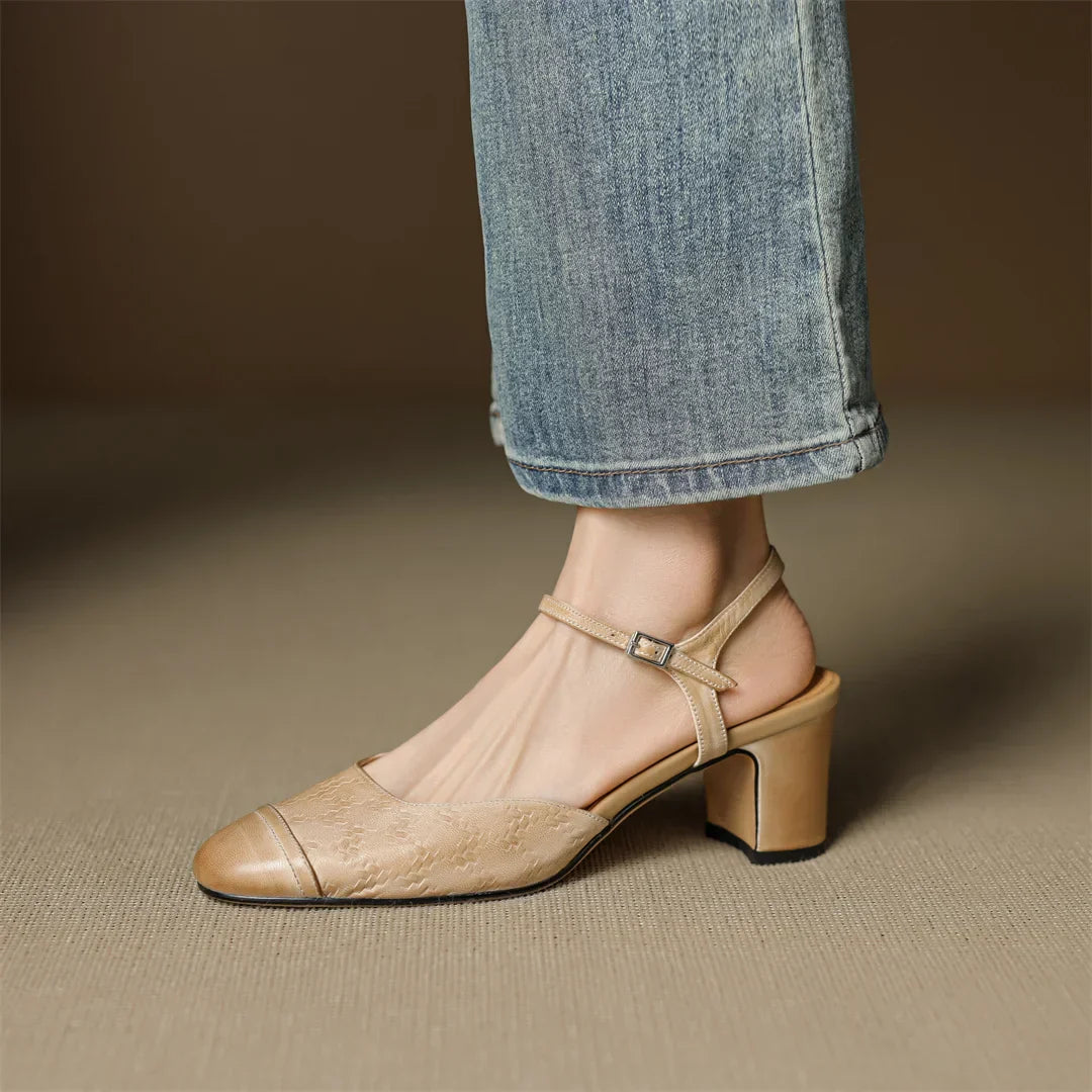 Valery Genuine Leather Pumps