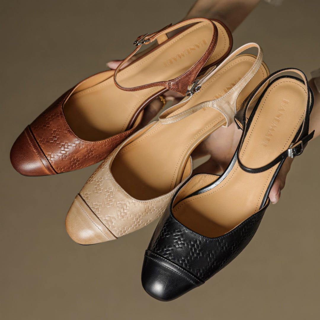 Valery Genuine Leather Pumps