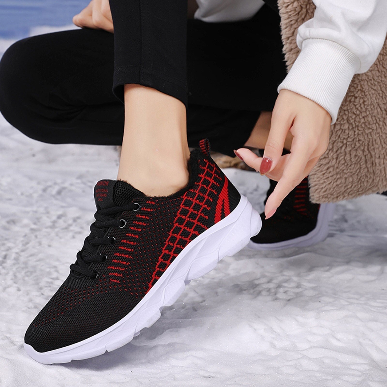 Comelyy Runing Up Warm Breathable Sneakers