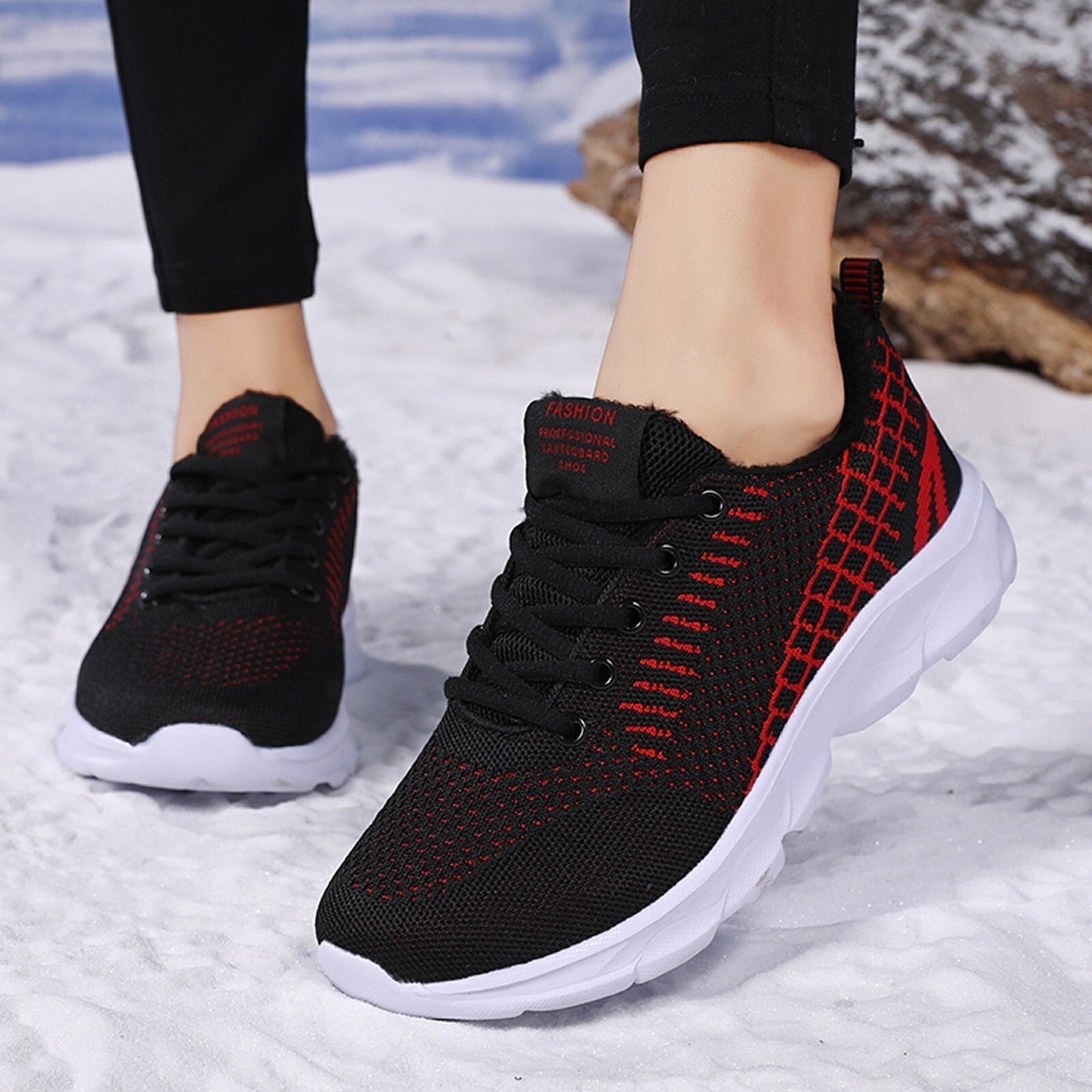 Comelyy Runing Up Warm Breathable Sneakers