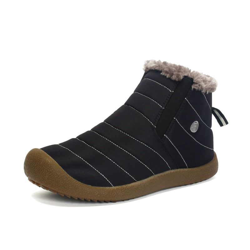 Comelyy Women Warm Shoes Waterproof Non Slip Snow Boots